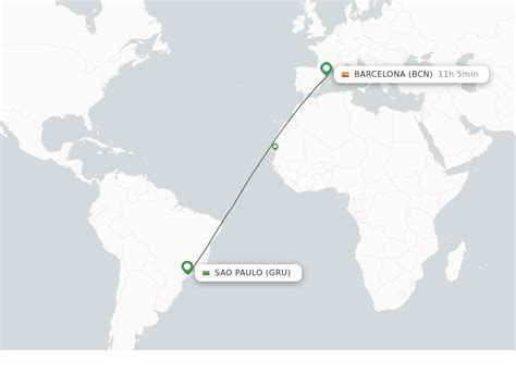 Direct Non Stop Flights From Sao Paulo To Barcelona Schedules