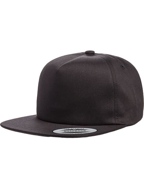 Yupoong Adult Unstructured Panel Snapback Cap Alphabroder