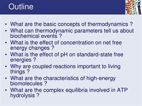 Ppt Chapter Thermodynamics Of Biological Systems Powerpoint