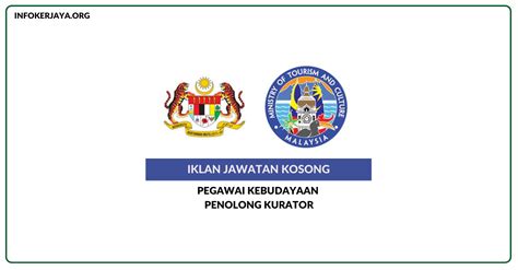 Jawatan Kosong Kementerian Pelancongan Seni Dan Budaya Malaysia Motac