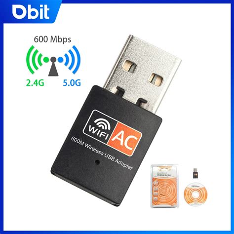 Dbit 600mbps Dual Band Usb Wireless Adapter 2 4ghz 5ghz Wireless