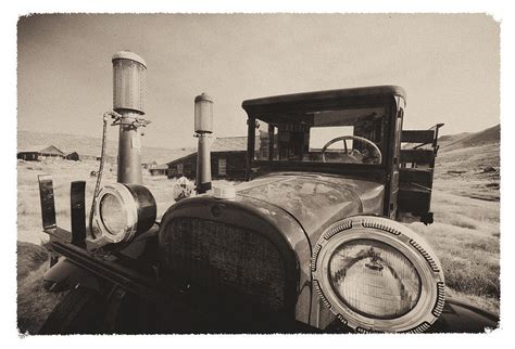 Old Time Picture Of A Truck Photograph By George Oze Fine Art America