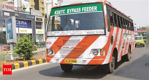 Ksrtc Ksrtc Suspends Bypass Feeder Service In District Kochi News