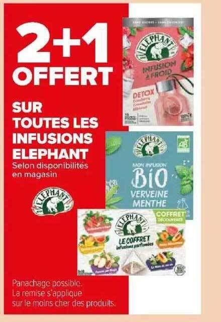 Promo Infusions L Phant Chez Carrefour Market