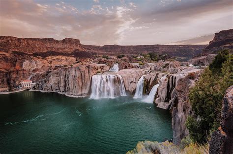 Shoshone Falls at Sunrise Photograph by Bella B Photography - Fine Art ...