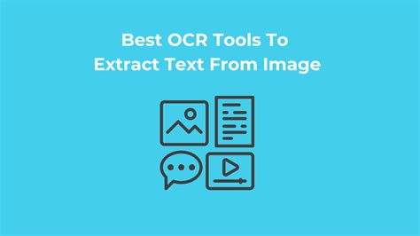 Best OCR Tools To Extract Text From Image In 2024