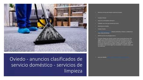 Ppt Oviedo Anuncios Clasificados De Servicio Dom Stico Servicios