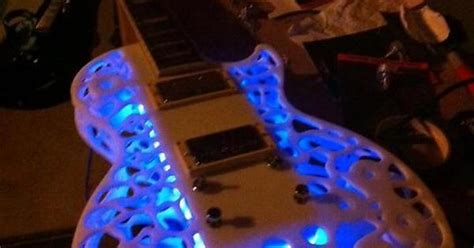 3d Printed Les Paul I Guess Now It S Possible To Download A Guitar Imgur