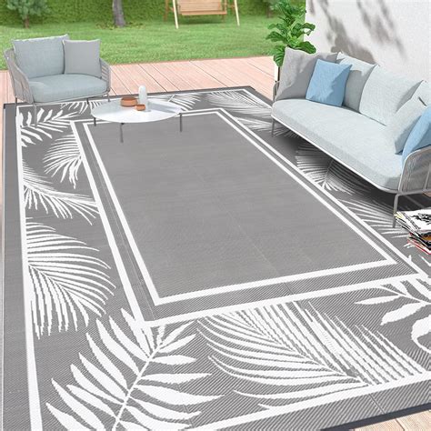 Bsmathom Outdoor Rugs 9x12 Outdoor Camping Rug Patios