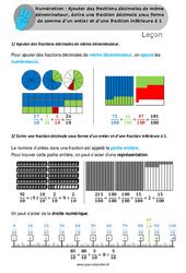 Le On Trace Crite Cours Fractions Cm Pdf Gratuit Imprimer