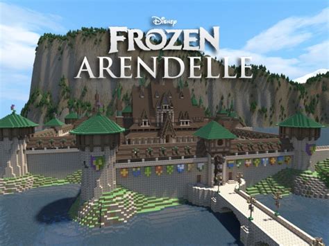 Disney's FROZEN - Arendelle [THE WHOLE FROZEN WORLD] Minecraft Map