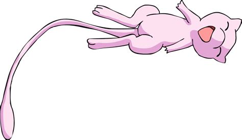 Download Mew Transparent Flying Pokemon Mew No Background Png Image