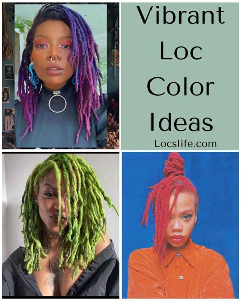 Vibrant Loc Color Ideas - Locs Life