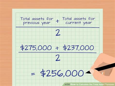 How To Calculate The Total Asset Turnover 7 Steps With Pictures