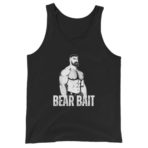 LGBT Gay Pride Bear Bait Muscle Bear Shirt Brotherhood Of Bears Gay Daddy Bear Etsy