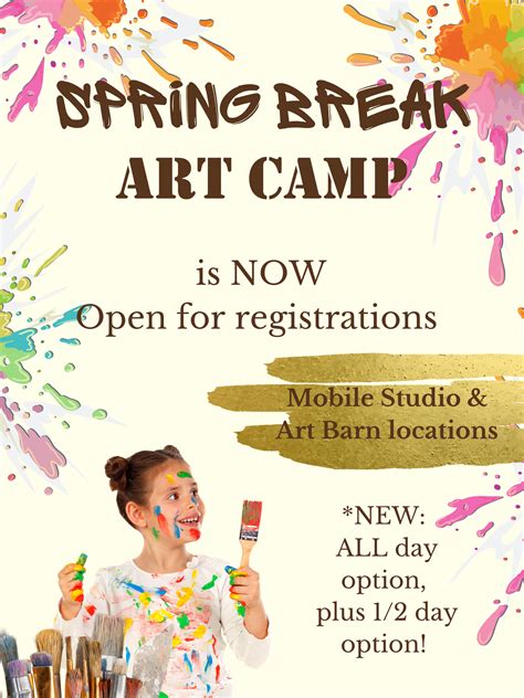 Spring Break Art Camp — Coastal Makers Llc