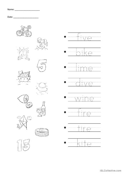 Long Vowels English Esl Worksheets Pdf And Doc