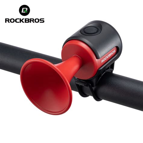 ROCKBROS Bike Bell 120DB Loud Sound Electronic MTB Horn Waterproof