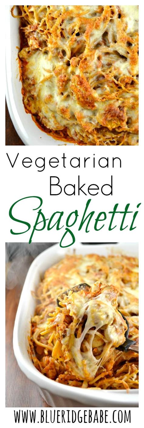 This Spicy Vegetarian Baked Spaghetti Is What Dreams Are Made Of A