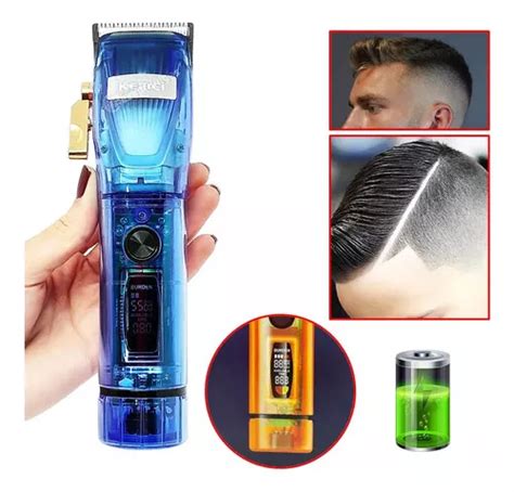 M Quina De Cortar Cabelo Profissional Transparente Bivolt Mercadolivre