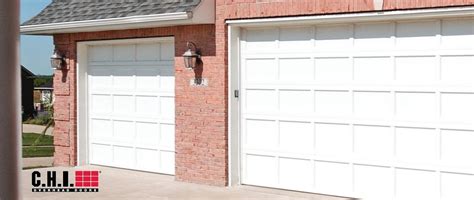 We Install Recessed Panel Steel Garage Doors Curb Appeal Contracting