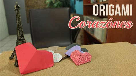 Corazones De Papel Origami Diy San Valentín Youtube