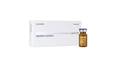 Липолитический коктейль lipolytic solution c.prof 221 MESOESTETIC ...