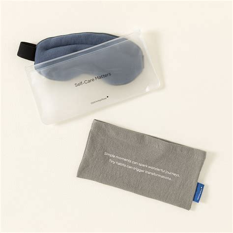 Uncommon Goods | Weighted Blackout Heating and Cooling Eye Mask | Mask