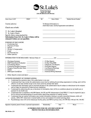 Patient Discharge Form Template | HQ Printable Documents