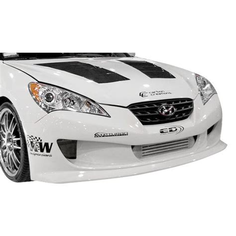 Duraflex Hyundai Genesis Coupe Circuit Style Fiberglass Front