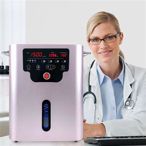 Pem 1500ml Weakly Alkaline Water Hydrogen Inhalation Therapy Machine