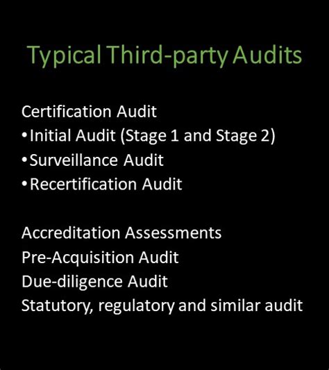 What Are First Party Second Party And Third Party Audits Emsmastery