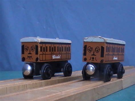 Annie and Clarabel | Thomas and Friends: Wooden Railway Crew Wiki | Fandom