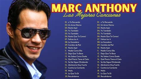 Marc Anthony Mix Exitos 2024 ~ Top 10 Super Éxitos Salsa Románticas Mix 2024 ~ Full Album 2024