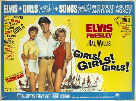 Elvis Presley Girls Girls Girls Paramount Pictures 1962 Promotional