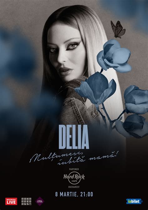 Bilete Concert Delia Ora Mar Ora Hard Rock Cafe