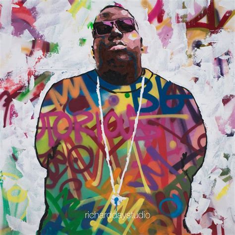 Biggie Smalls Notorious Big Original Painting 40 Etsy Biggie Smalls