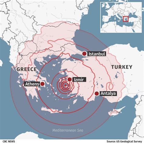 Terremoto De 7 Grados En Grecia Y TurquÍa Ha Provocado Al Menos 6