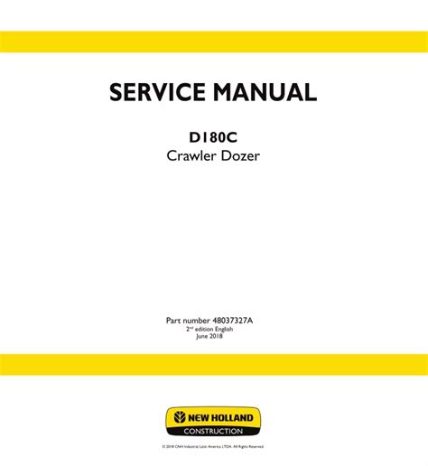 Ppt New Holland D C Crawler Dozer Service Repair Manual Powerpoint