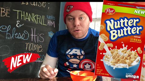 Nutter Butter® Cereal Food Review The Showstopper Shows Youtube