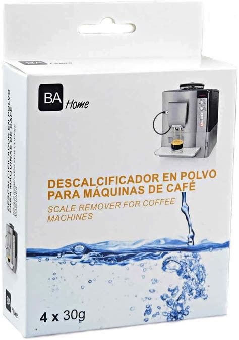 SpareHome Descalcificador Para Cafeteras Automaticas Y Capsulas