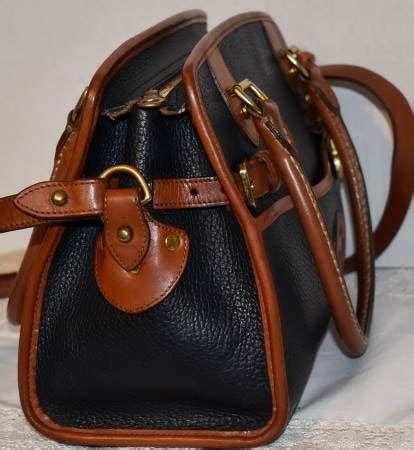 Vintage Dooney Bourke All Weather Leather Satchel