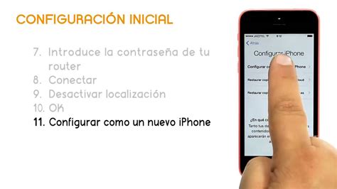 Cómo configurar el iphone 5c por primera vez Mundowin