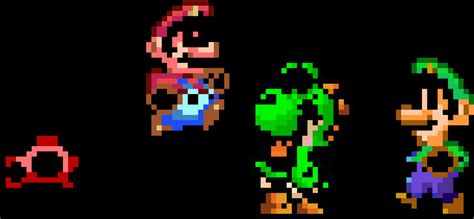 Download Classic Super Mario Bros Pixel Art