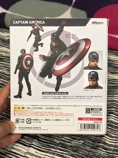 S H Figuarts Shf Captain America Nota Studio Broken Shield Hobbies