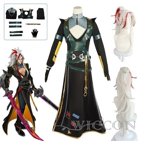 Game LOL Heartsteel Yone Cosplay Costume Yone New Skin Cosplay Uniform ...