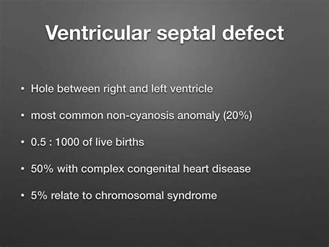 Ventricular Septal Defect Ppt Free Download