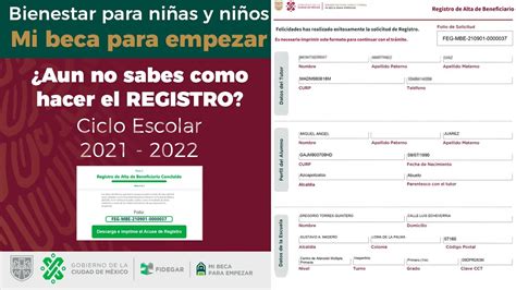 Tutorial Como Hacer El Registro A Mi Beca Para Empezar