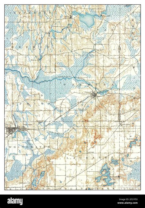 Whitewater Wisconsin Map 1903 162500 United States Of America By Timeless Maps Data Us