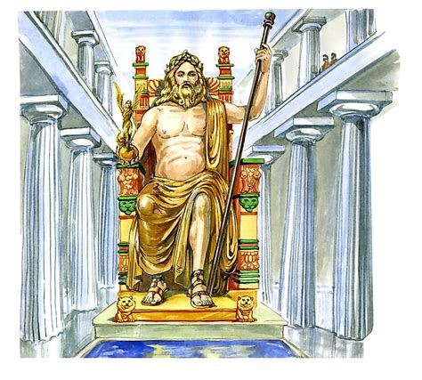 Zeusstatue In Olympia